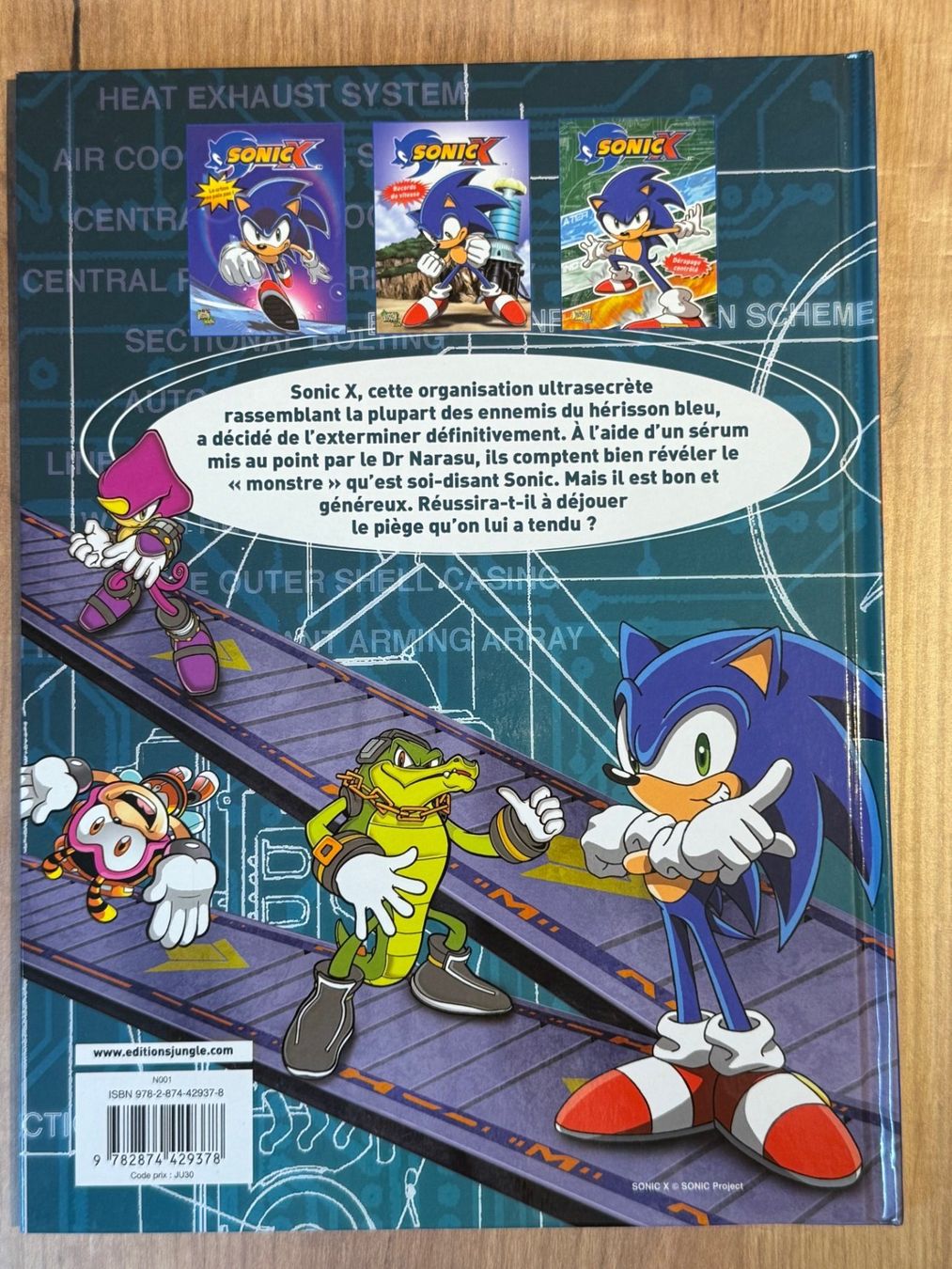 Comics: Sonic X / Dérapage contrôlé  (eo) – Gebraucht aus Echallens von Says1 1