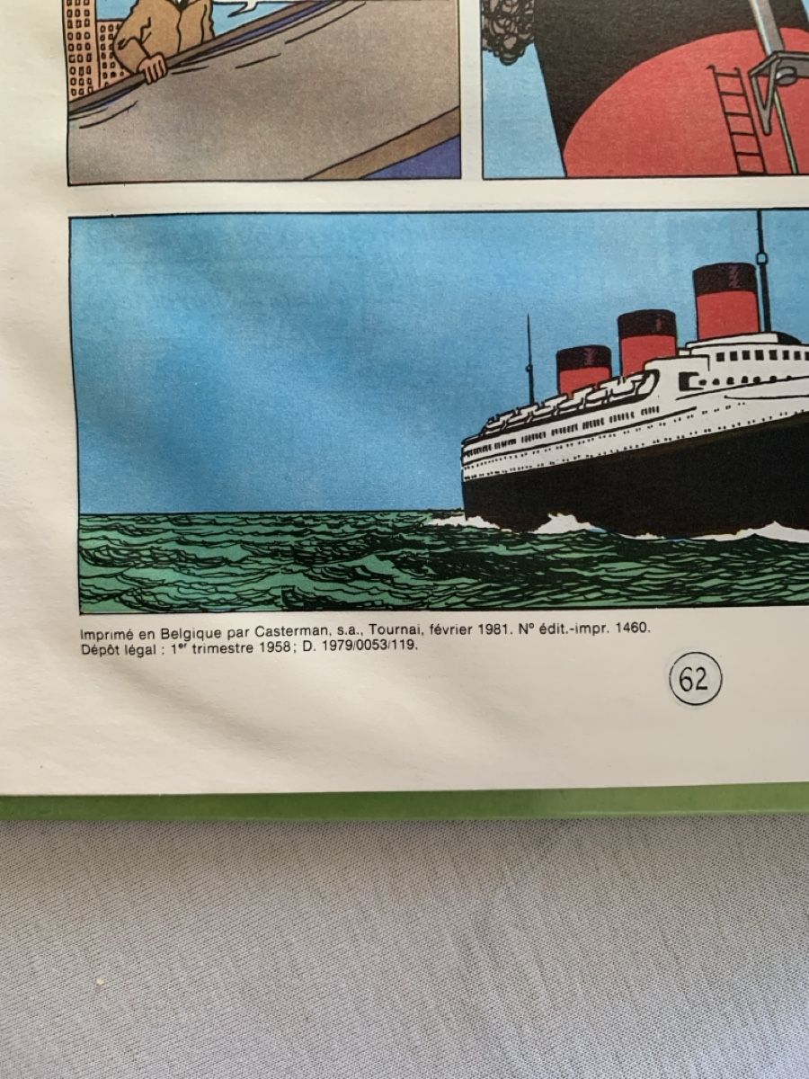 Comics: BD: Hergé - Tintin en Amérique – Gebraucht aus Gland von thi_tv5t 2