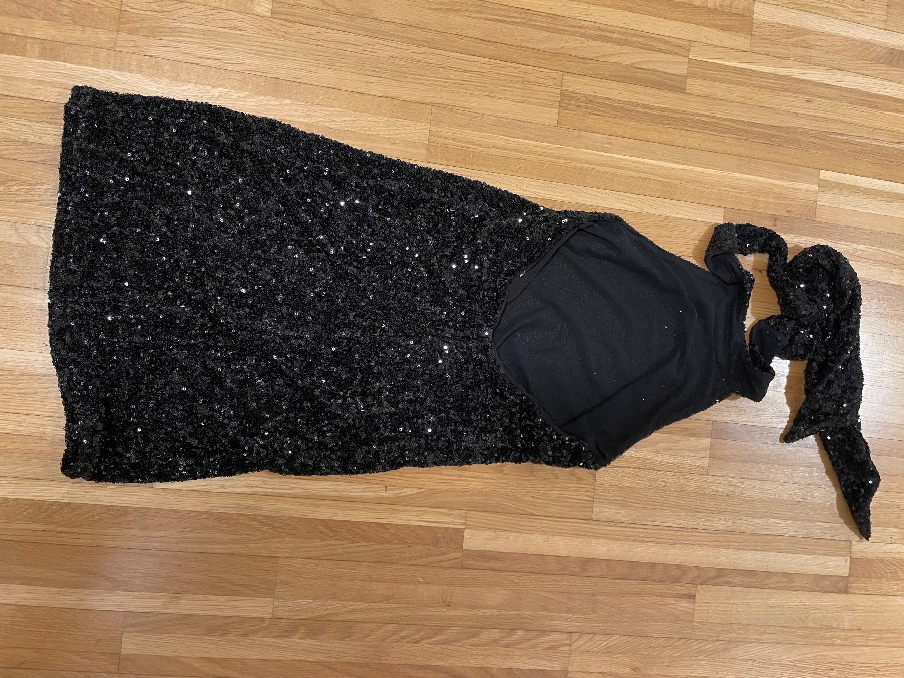 Kleider: Mango Pailettenkleid schwarz Gr. S – Gebraucht aus Root von mele2013 1