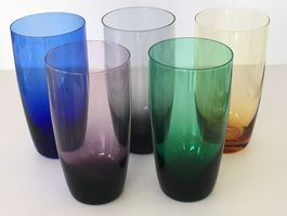 Vintage Gläserset (5 Stk.)