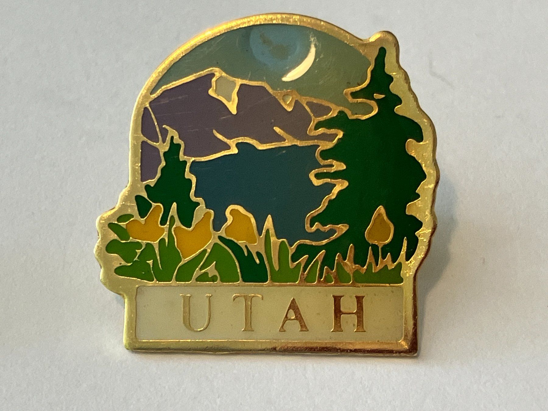 Placchette & Badge: 1 Pin Utah – Usato da Basel venduto da djwwpp