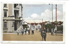 Wetzikon (ZH) stark belebte Bahnhofstrasse - Tram - 1912