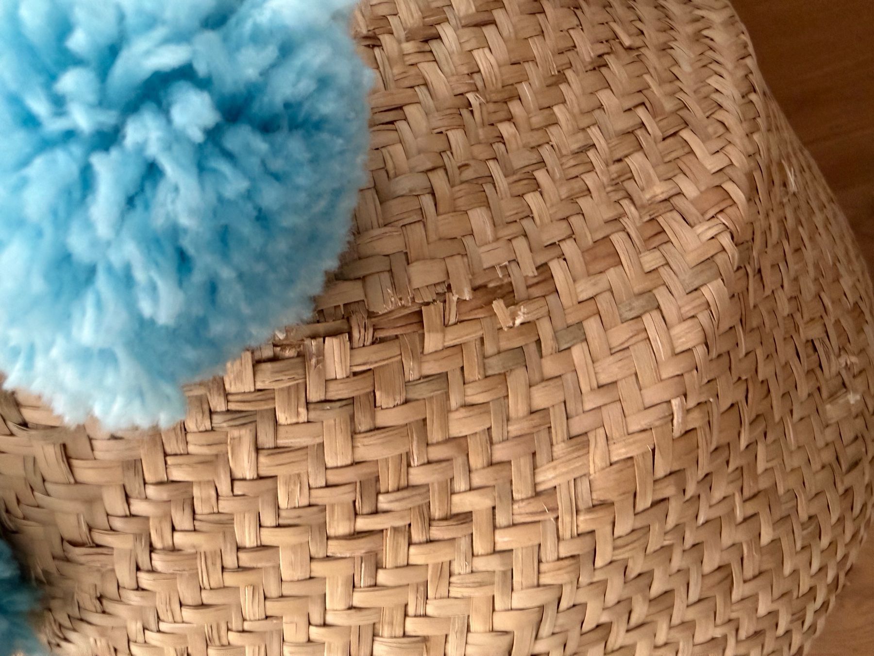 Altro per la casa: Korb mit blauen Ponpons, Cam Cam – Usato da Küsnacht ZH venduto da ToddyGinger 3