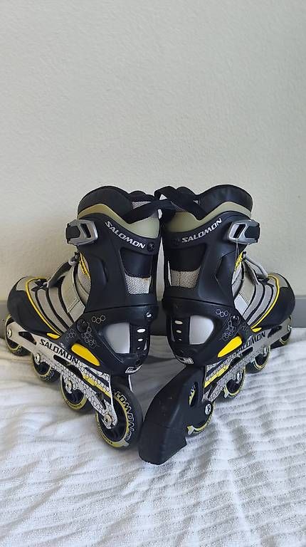 Pattini in linea & Pattini a rotelle: SALOMON INLINE SKATES GR. 41 INLINESKATES 1A – Usato da Reinach BL venduto da mon_89wb 3
