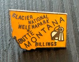 USA - Montana Anstecknadel - Vitage ca. 1980