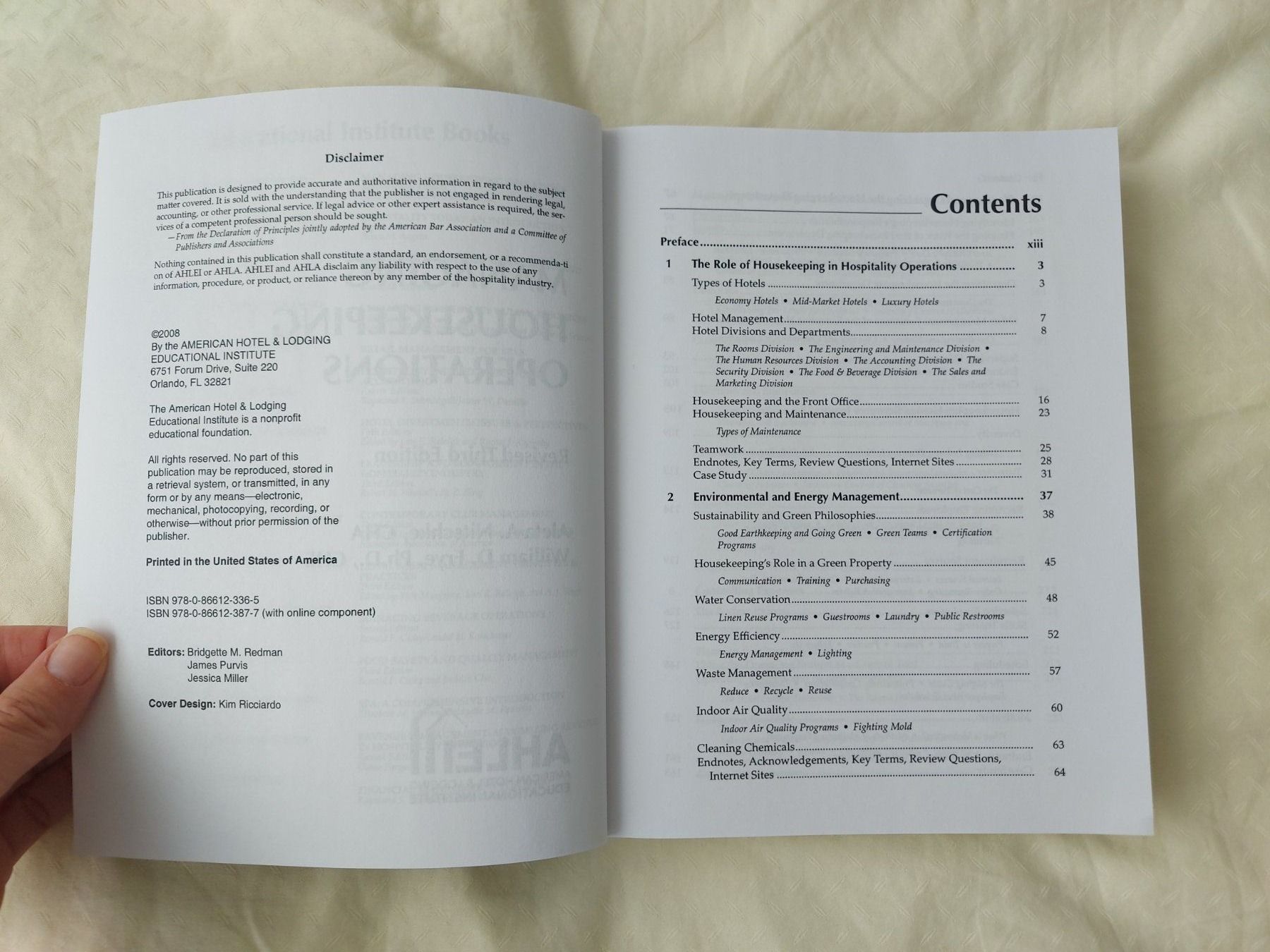 Libri: NEU Managing Housekeeping Operations 3rd edition – Nuovo (secondo la descrizione) da Flims Dorf venduto da Truemorish 1