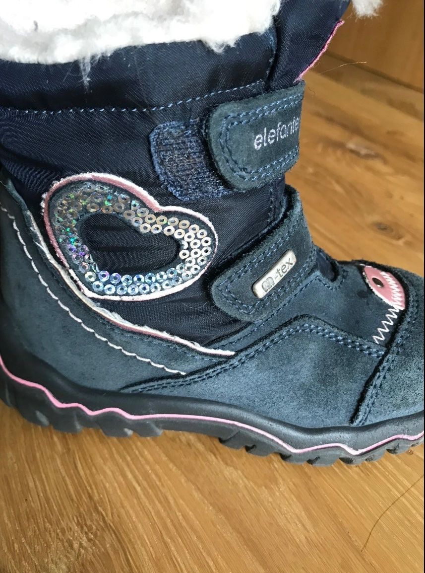 Elefanten Schuhe für Mädchen: Elefanten Winterstiefel Mädchen Gr. 25 – Gebraucht aus Rotkreuz von Bikiii87 1