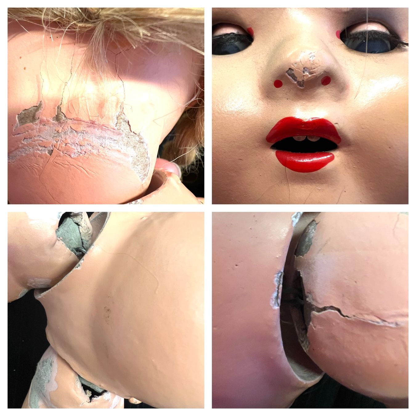 Puppen: Antike Puppe mit blonden Zöpfen – Gebraucht aus Zürich von Arche_Brockenhaus 9
