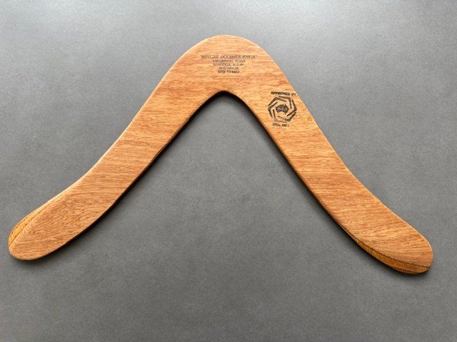 Giocattoli: ORIGINAL BOOMERANG AUS AUSTRALIEN – Nuovo (secondo la descrizione) da Honau venduto da Ritika 1