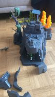 Team Up Action Figuren Spielset Vulkanbasis vollständig!