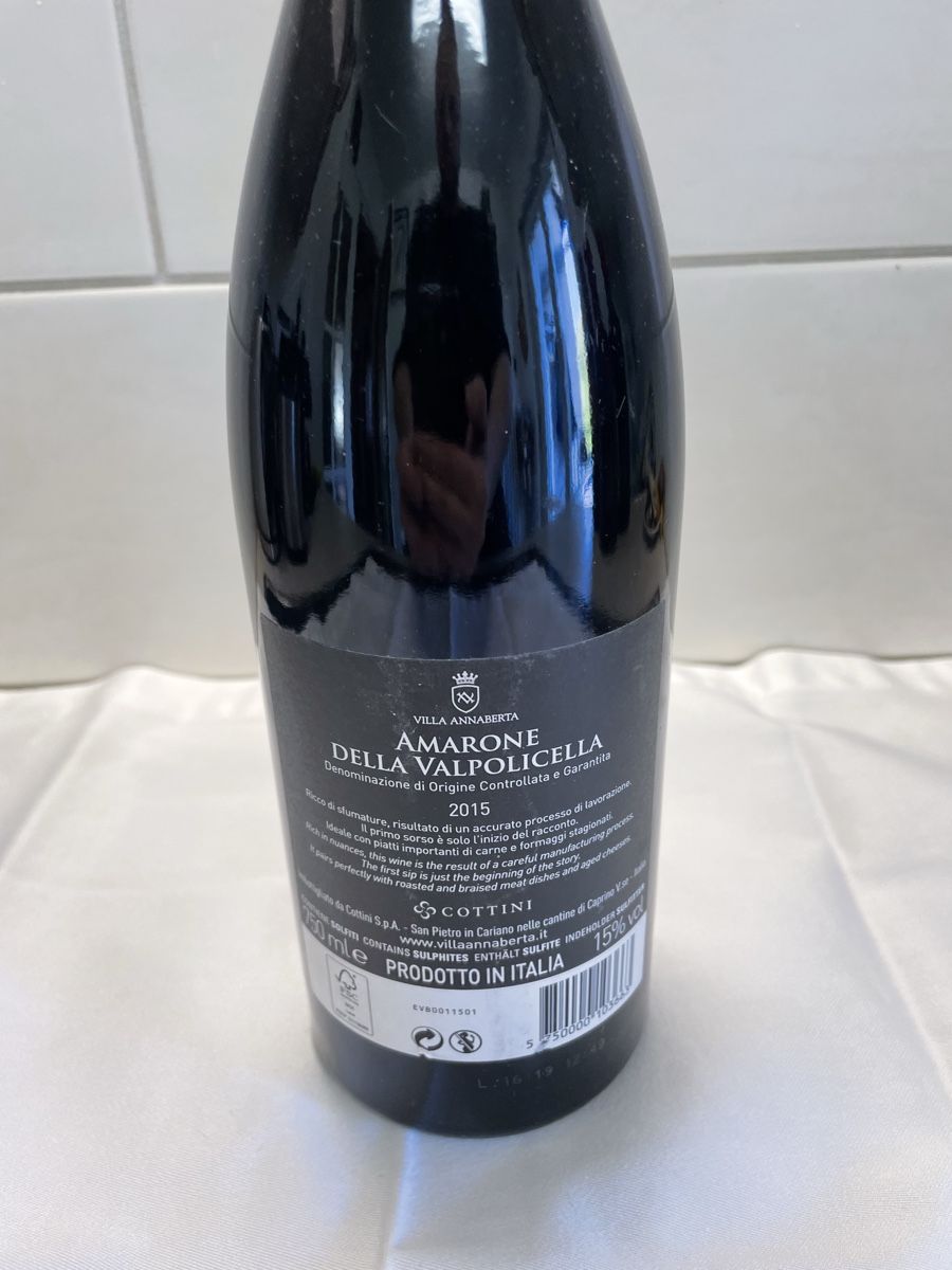 Amarone Vino: Villa Annaberta Amarone 2015, limitierte Edition – Nuovo (secondo la descrizione) da Zürich venduto da Campi1000 4