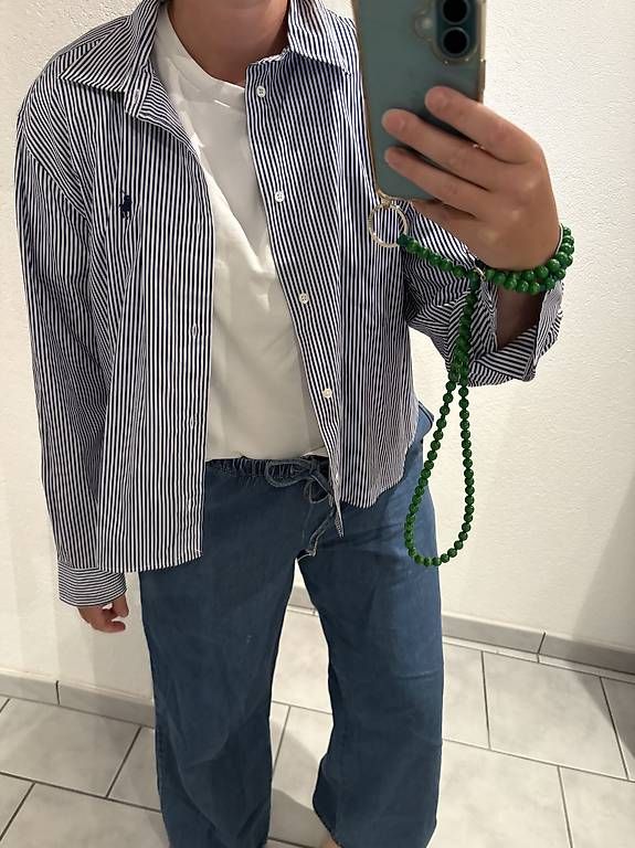 Blusen: Polo Ralph Lauren Cropped Bluse Gr. M – Gebraucht aus Unterägeri von mar_96hk 1