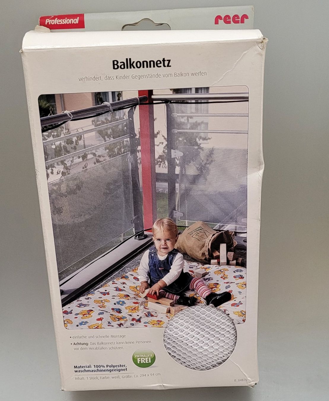 Griglie e Inferriate: Balkonnetz  Reer Neu – Nuovo e nell'imballaggio originale da Oberuzwil venduto da aseinkaufswelt