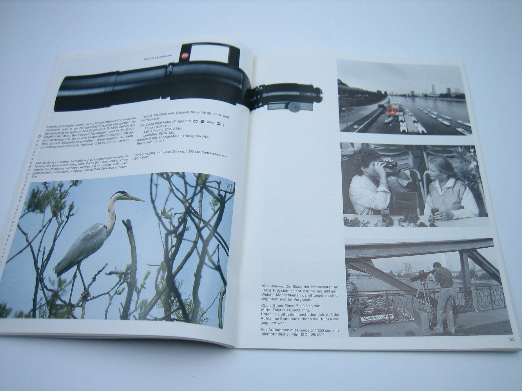 Leica Documenti: Leica R-Objektive alter Werbeprospekt/Katalog – Usato da Zürich venduto da Tomi118 6