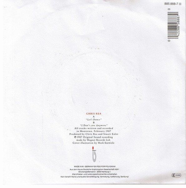 Dischi in vinile: Rea Chris: Let's Dance 7" – Nuovo (secondo la descrizione) da Steinhausen venduto da Vilivinili 1
