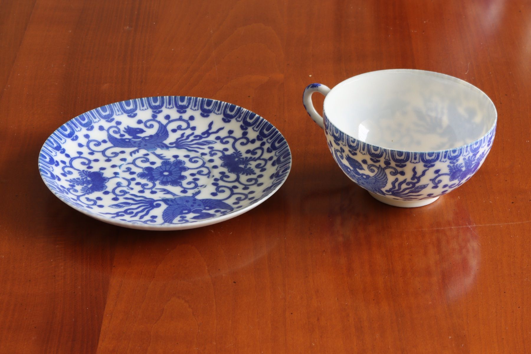 Set di piatti: Chinesisches Teeservice 5 teilig, mit Teekanne – Usato da Rheinfelden venduto da Floyd5 2