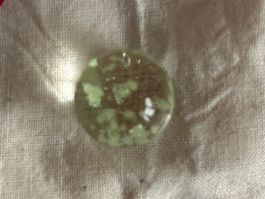 Glasmurmel (Durchsichtig-Gelb / 15mm / Glasi Hergiswil)