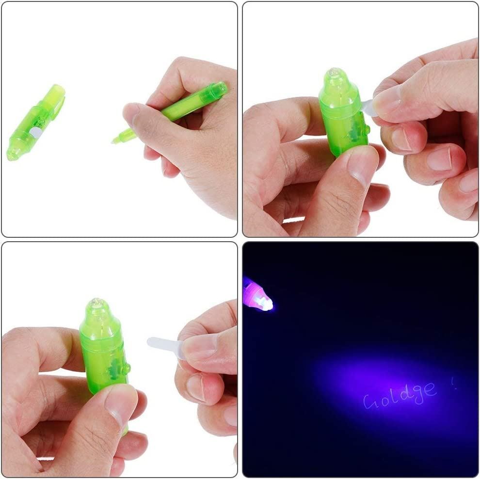 Stifte & Marker: 7 Stück Kinder Geheimstift mit UV Licht – Neu (gemäss Beschreibung) aus Thun von nuonuo 1