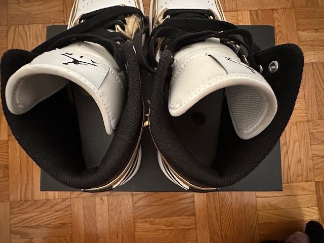 Scarpe da uomo: Baskets Nike Air Jordan 1 Mid SE "Metallic Gold" – Nuovo (secondo la descrizione) da Lausanne venduto da Magic1900 5