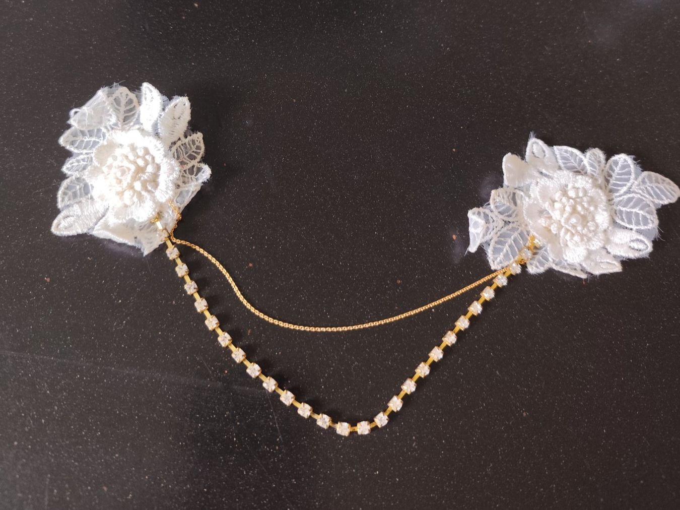Accessori per capelli: Haarschmuck/Brautschmuck mit Strass & Spitze – Usato da Zürich venduto da 91PampelMuse