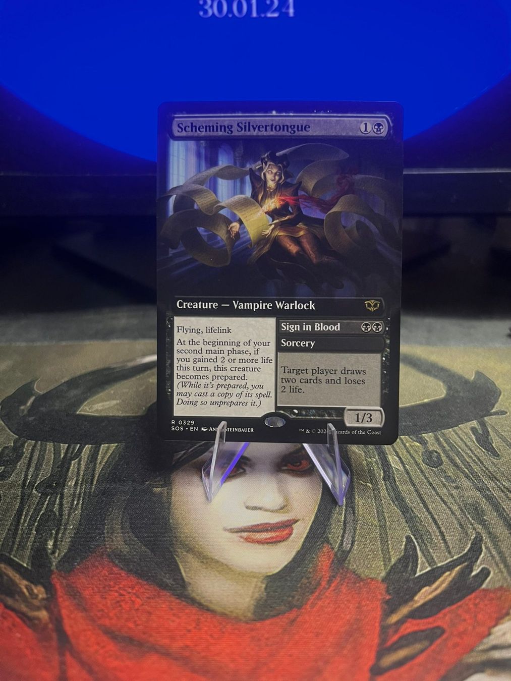 Magic The Gathering Carte collezionabili: Scheming Silvertongue – Nuovo (secondo la descrizione) da Wilen b. Wollerau venduto da GarruksShop