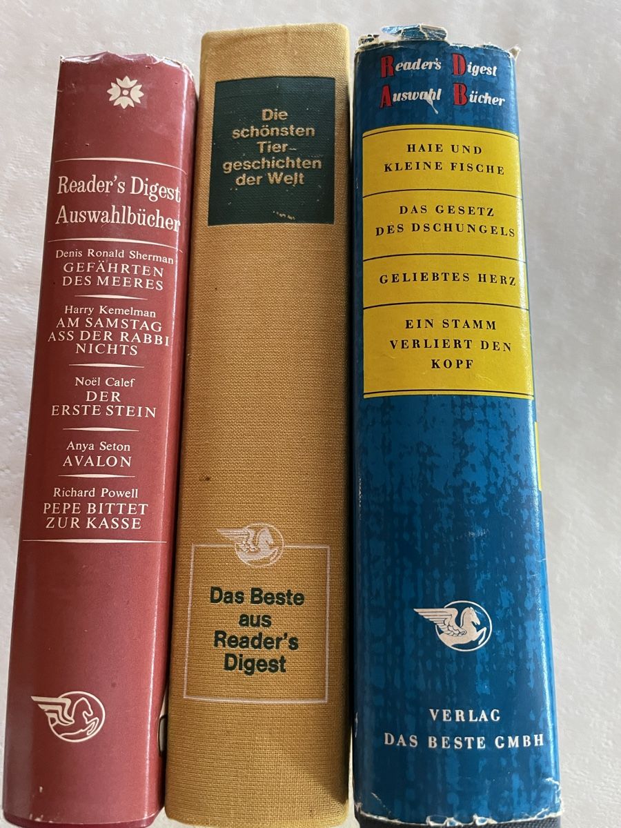 Libri: 3 x Reader‘s Digest – Usato da Wyssachen venduto da Hahe89 1