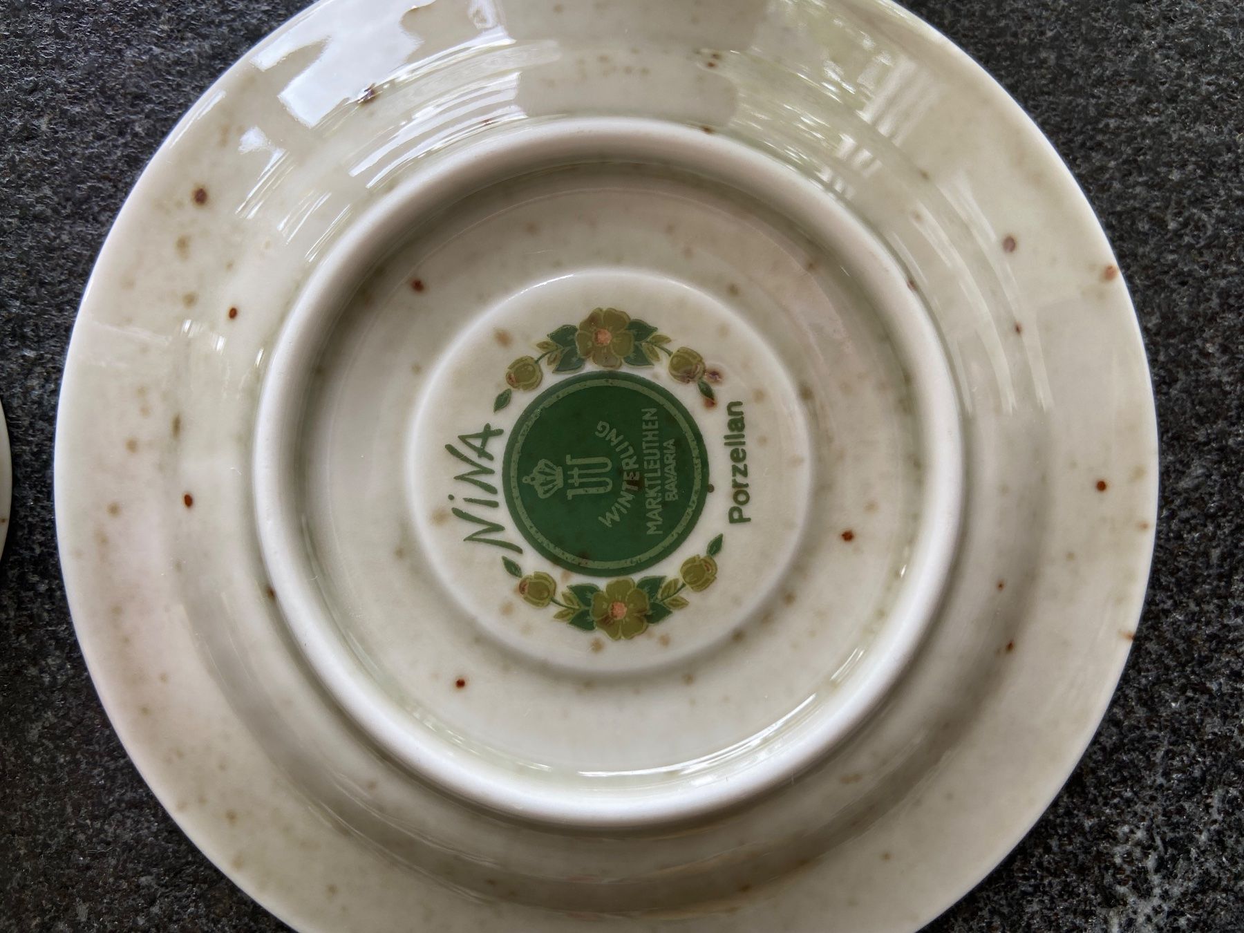 Winterling Tazze: Zwei Espressotassen mit einem Unterteller – Usato da Schwarzenburg venduto da Aha016 2