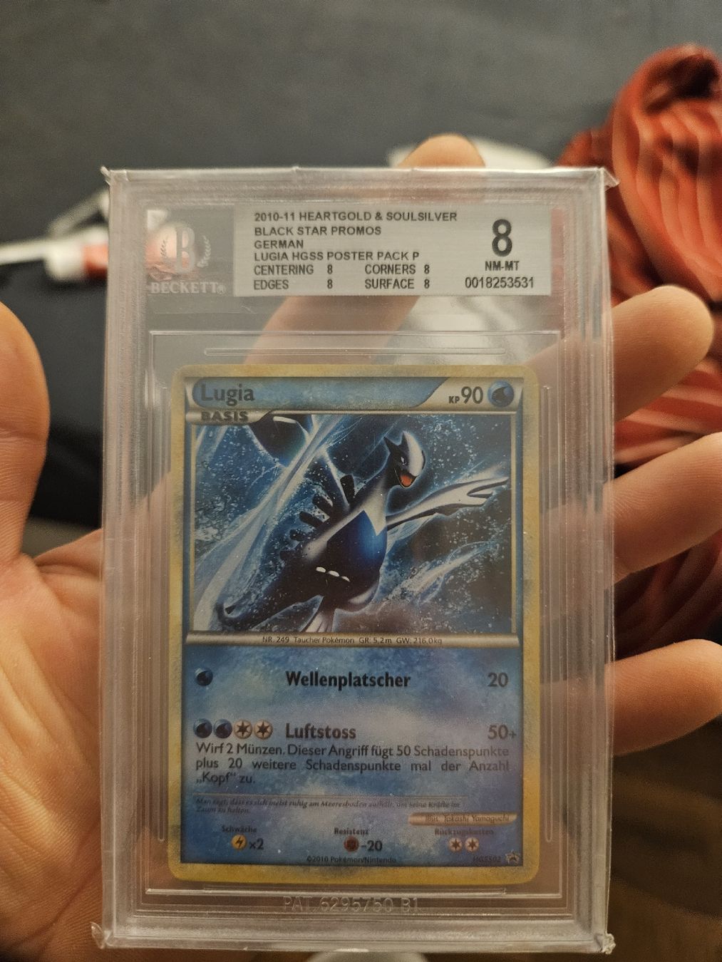 Pokémon Carte collezionabili: Lugia beckett 8 NM – Nuovo (secondo la descrizione) da Neuenhof venduto da sto_9kxw