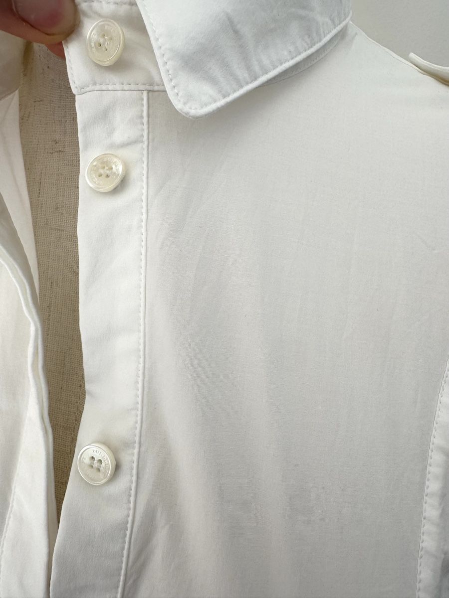 Burberry Vestiti: Burberry shirt white dress – Nuovo (secondo la descrizione) da Zürich venduto da di_archive 5