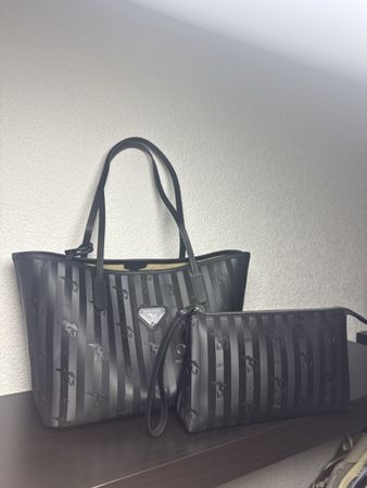 Maison Mollerus | Vinerus Genf Shopper Canvas black