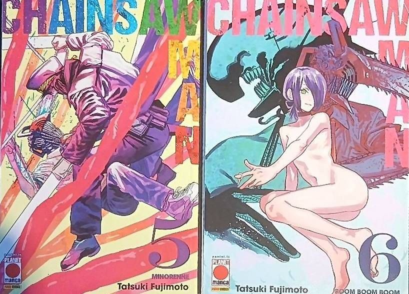 Fumetti: Chainsaw Man Manga Volume 5, 6 – Usato da Riva San Vitale venduto da tobias.hub07