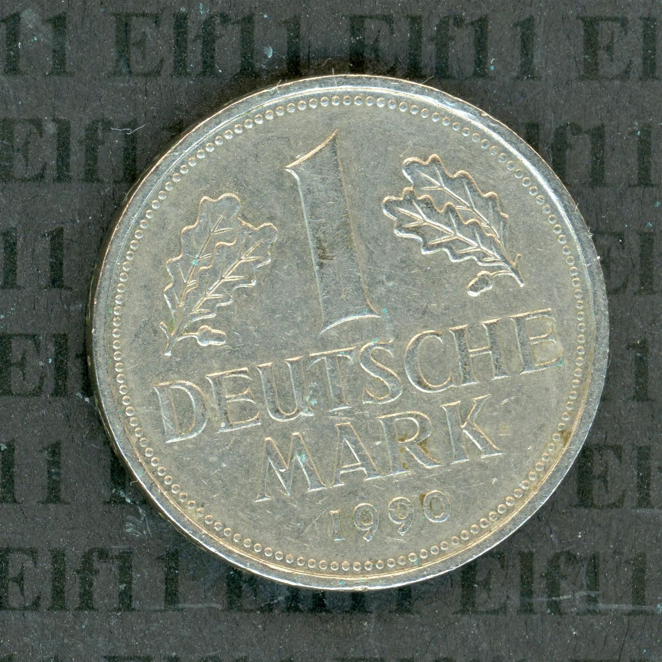 Tutti le monete: DEM___1.00 1990D -vz 1 Deutsche Mark – Usato da Widnau venduto da Elf11