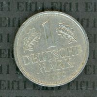 DEM___1.00 1990D -vz 1 Deutsche Mark