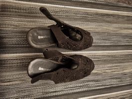 Hohe Schuhe schwarz
