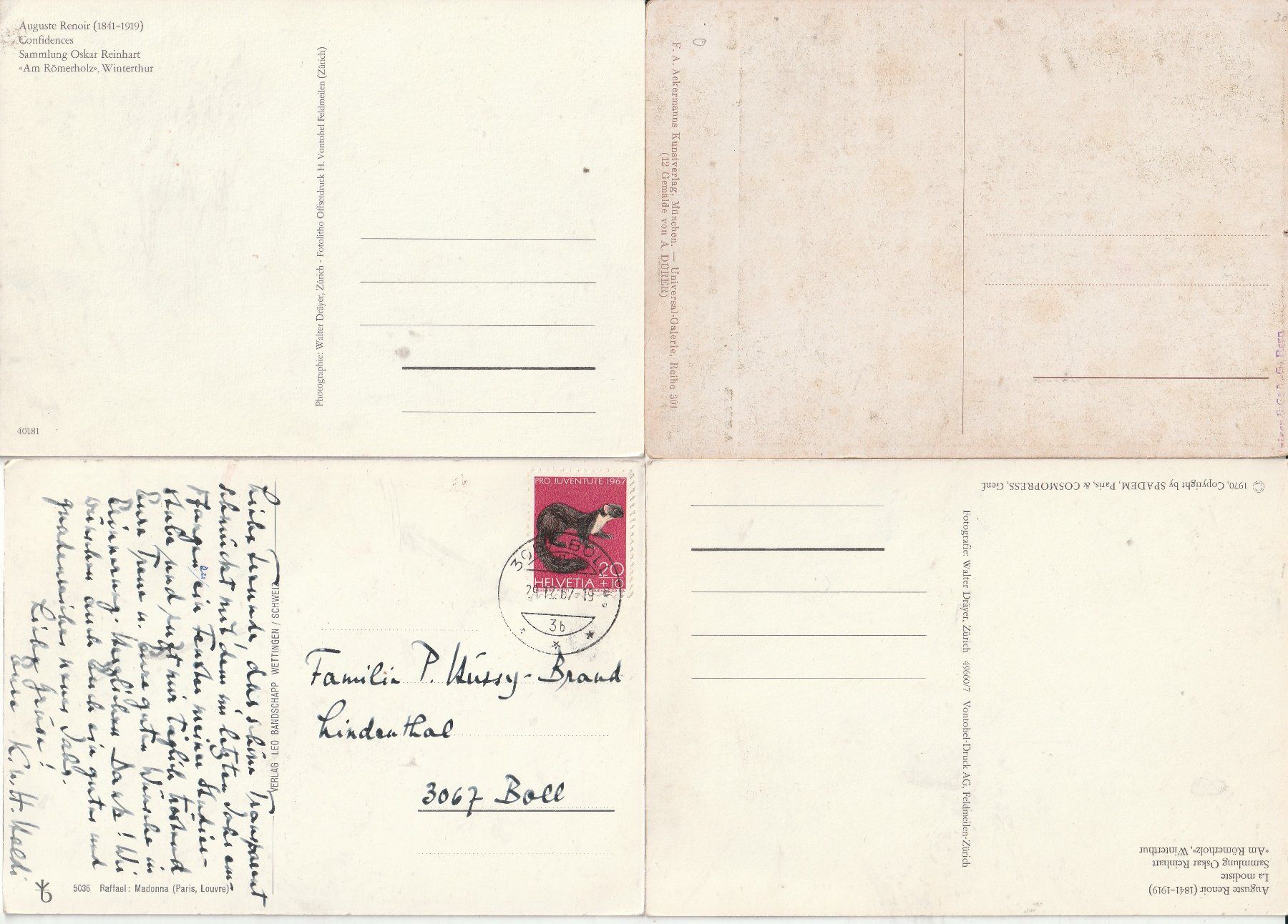 Cartes postales: 20 Karten Kunst - Diverses – D'occasion à Lumbrein par made02 9