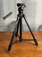 Velbon C-600 Videostativ mit PH-368 Fluidkopf – bis 163 cm