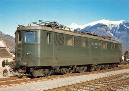Bellinzona (TI) – Elektrolokomotive SBB Ae 4/6 10812