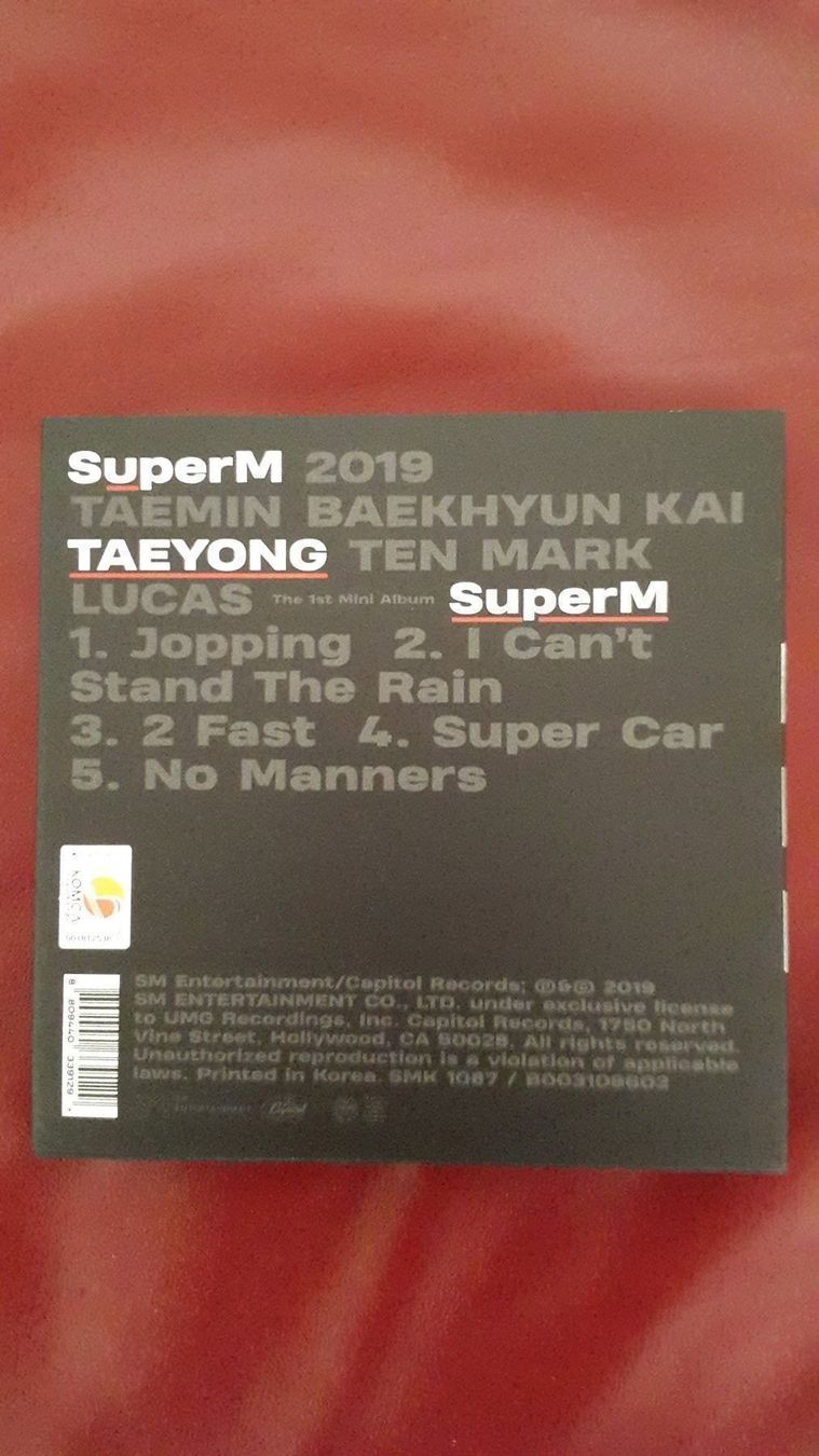 Album: SUPER M ALBUM CD UND POSTER – Nuovo (secondo la descrizione) da Eschenbach SG venduto da Deki77 1