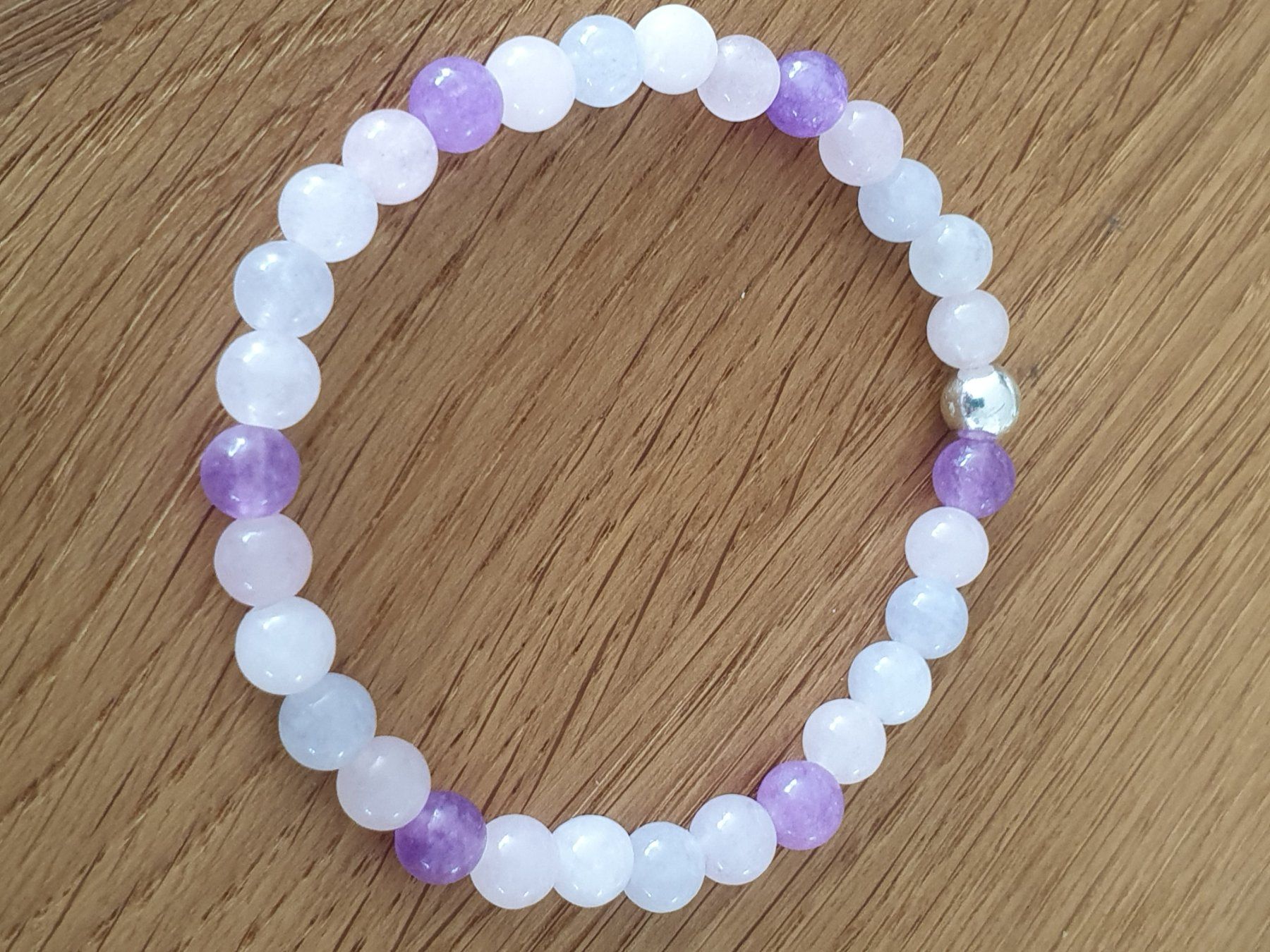 Bracciali & Braccialetti: Morganit 6 mm Perlen-Elast-Armband – Nuovo (secondo la descrizione) da Hombrechtikon venduto da mincky 1
