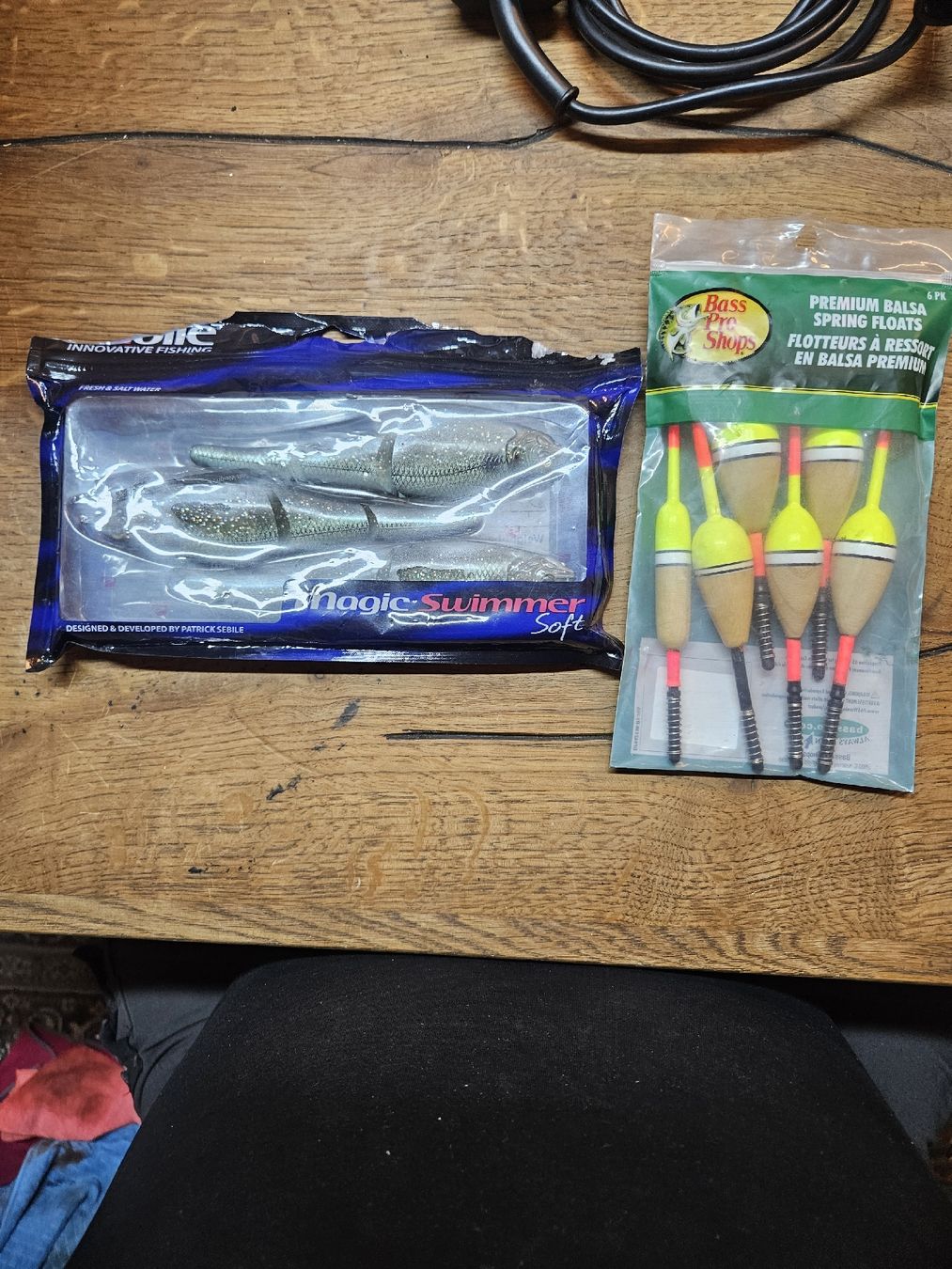 Esche: Fischer Set Schwimmer & Gummifische  (F2) – Nuovo e nell'imballaggio originale da Rorschach venduto da TimelessTrading