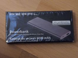 Powerbank Pearl 6000mAh per iPhone/iPad - Nuovo!