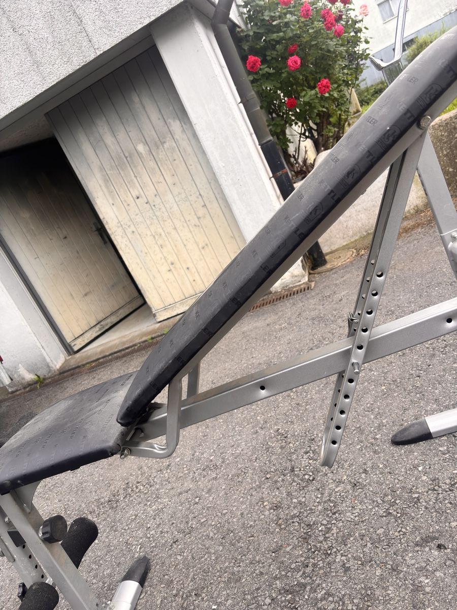 Kettler Hometrainer: Hantelbank – Usato da Mollis venduto da mabu1993 4