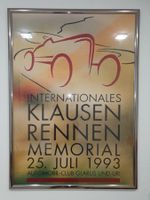 Original Plakat INTERNATIONALES KLAUSEN-RENNEN MEMORIAL 1993