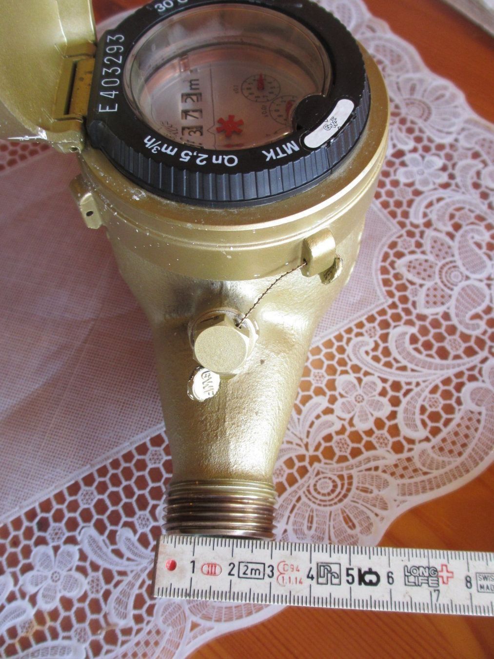 Mesurer: Wasseruhr Wasserzähler Metall Robust GWF – D'occasion à Bleiken par aladin59 3