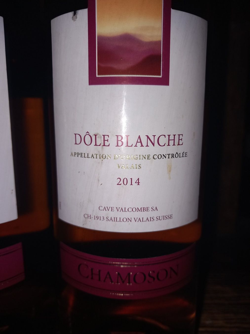 Vino: Lot de 2 Dole blanche chamoson 2014 – Nuovo (secondo la descrizione) da Le locle venduto da juliensaran 1