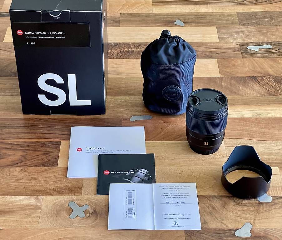 Leica Obiettivi: Leica SUMMICRON-SL 1:2/35 ASPH. – Nuovo (secondo la descrizione) da Zürich venduto da Lethargy