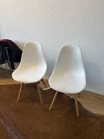 Vitra Optik Stühle weiss