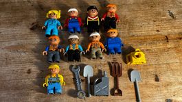 LEGO Duplo Bauarbeiter mit Werkzeugen Bob der Baumeister