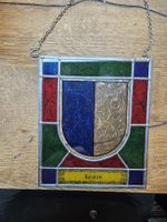 Biete Glasmalerei Luzern Wappen bunt (V)