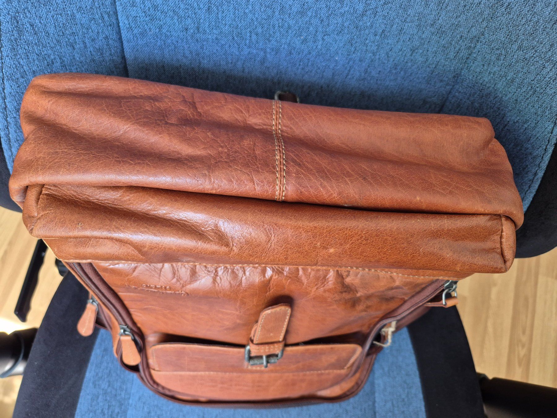 Zaini: Gusti Leder Rucksack "Niki" – Usato da Oftringen venduto da Kopf2235 4